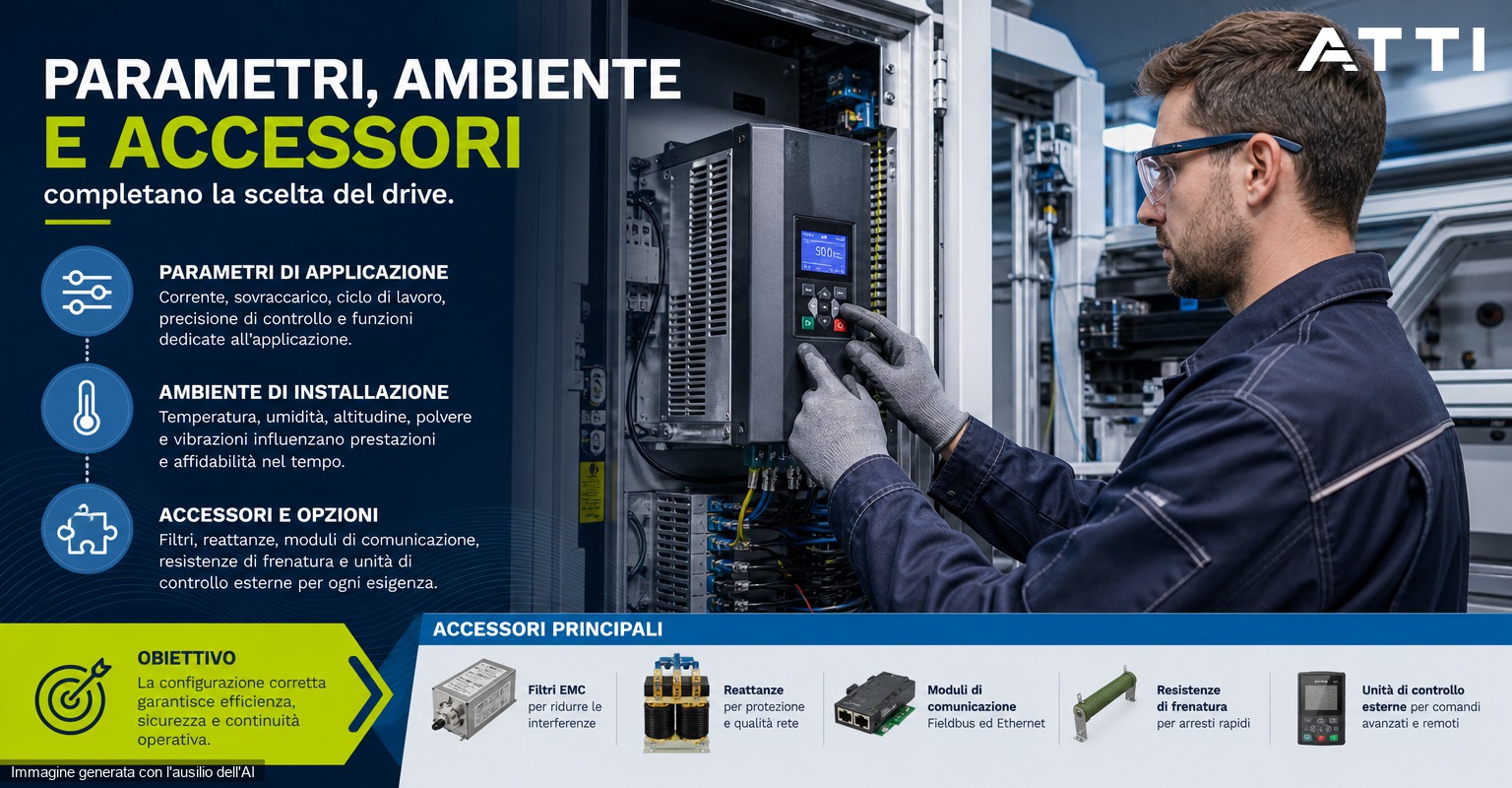 Parametri per scegliere un inverter industriale