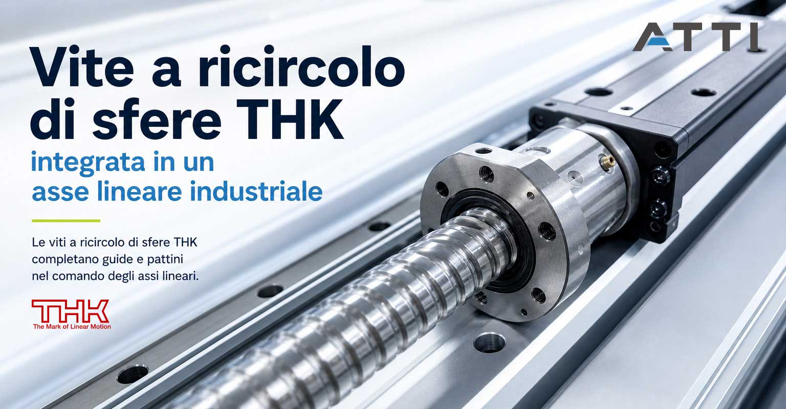Viti a ricircolo di sfere THK per assi lineari industriali